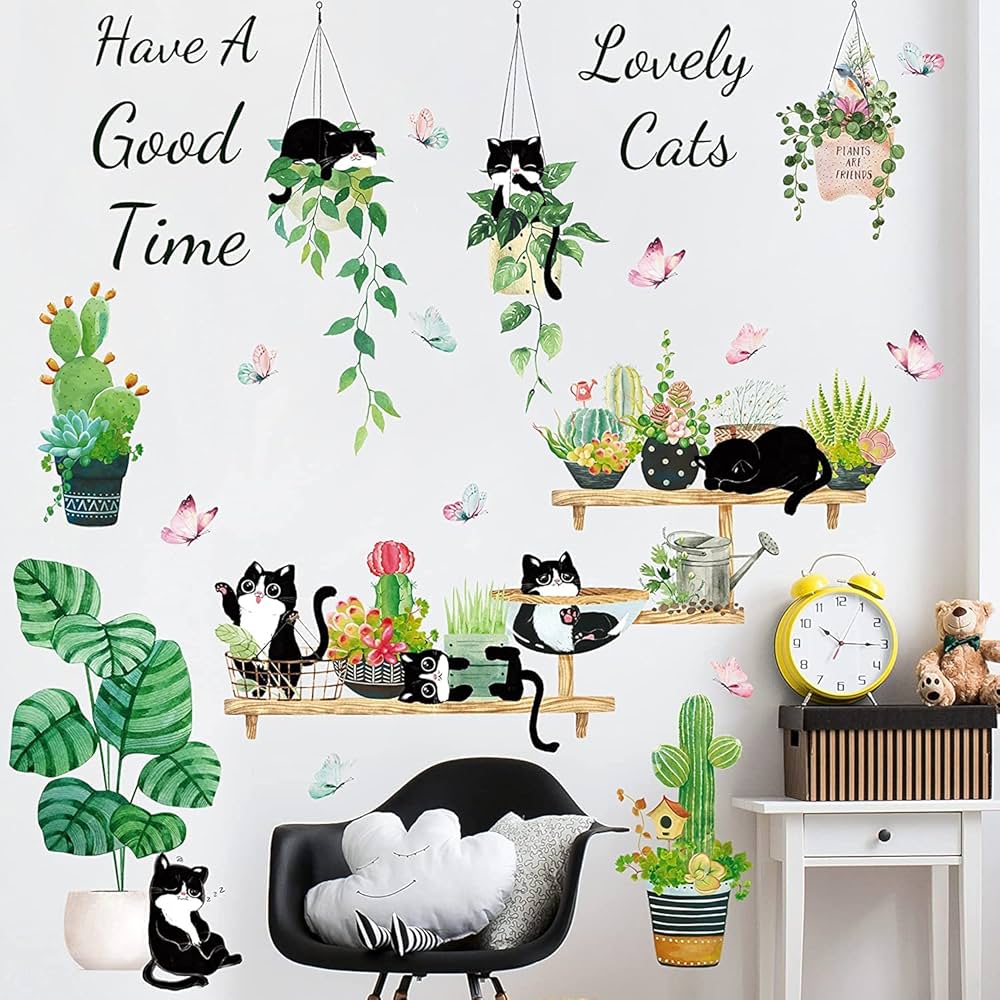 ウォールステッカー植物２壁紙シールおしゃれ北欧風部屋飾りDIYインテイリア人気 ウォールステッカー植物2壁紙シールおしゃれ北欧風部屋飾りDIY